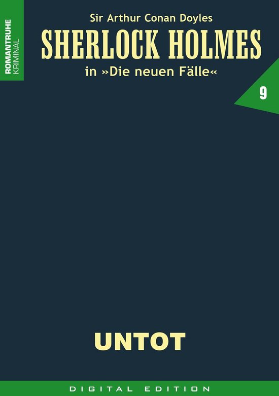 Sherlock Holmes 9 - SHERLOCK HOLMES 9 - cover
