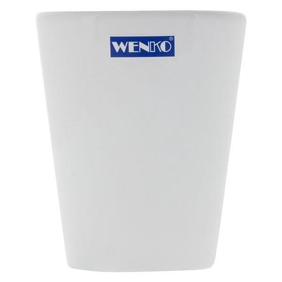 WENKO type Pebble beker polyresin 7.8 x 8.8 x 10.7 cm | WIT
