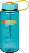 Nalgene Wide Mouth Bottle - drinkfles - 0.5 liter - BPA free - Blauw