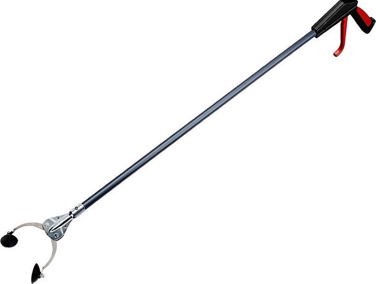 Afvalgrijper 105 cm met zuignappen en pistoolgreep
