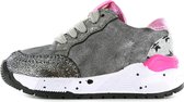 Shoesme Trainer Meisjes Sneakers - Old silver - Maat 24