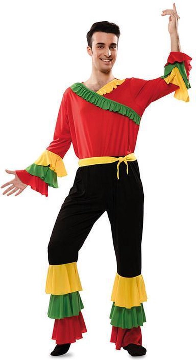 Rumba Danser Kostuum Man - Maat S