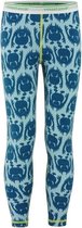 Monster legging merino wol - blauw