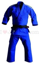 Adidas Wedstrijd judopak J650 Blauw-Maat 200