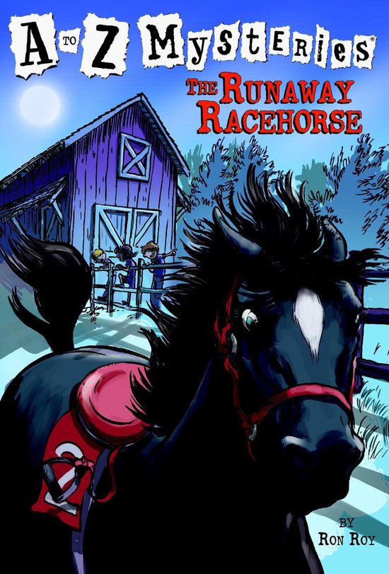 A to Z Mysteries 18 - A to Z Mysteries: The Runaway Racehors ... - cover