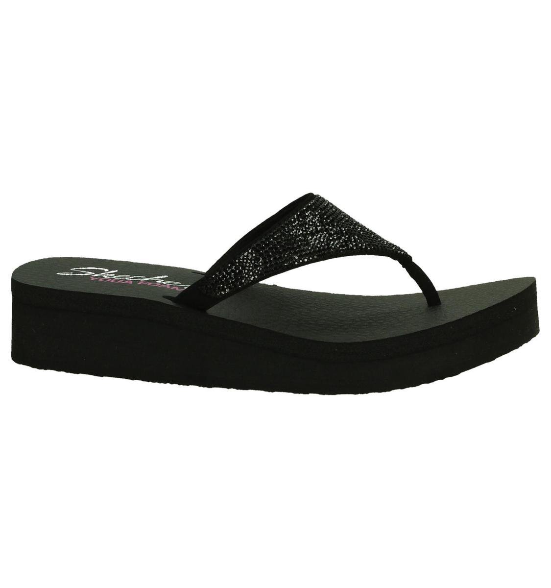 Skechers - - slippers - Dames - Maat 40 - Zwart - BBK bol.com
