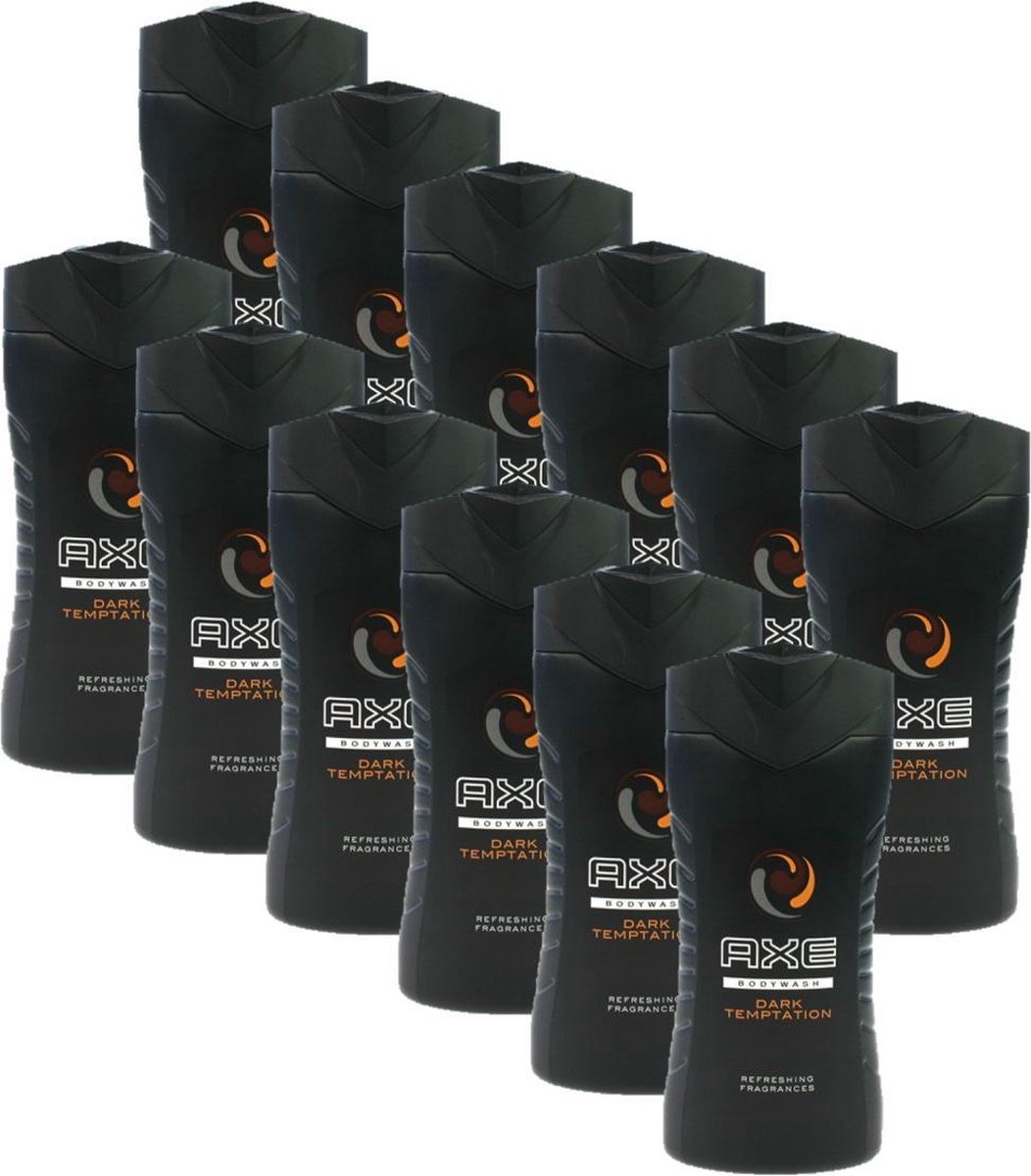 Bol.com Axe - Douchegel - Dark Temptation - 12 x 250 ml aanbieding