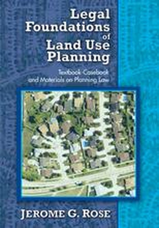 Legal Foundations of Land Use Planning - cover