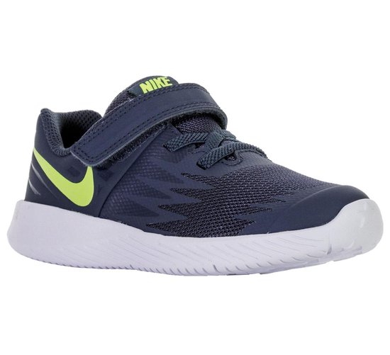 Nike Star Runner Sneakers Kids Sneakers - Maat 27 - Unisex - blauw/groen |  bol.com