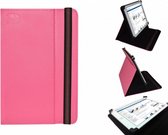 Uniek Hoesje voor de Kindle Paperwhite Ereader - Multi-stand Cover, Hot Pink, merk i12Cover
