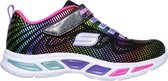 Skechers Sneakers - Maat 35 - Meisjes - zwart/roze/groen/blauw/geel