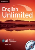 English Unlimited - Starter coursebook + e-portfolio dvd-rom
