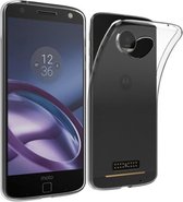 Motorola Moto Z - Siliconen Transparant TPU Hoesje Gel (Soft Case / Cover)