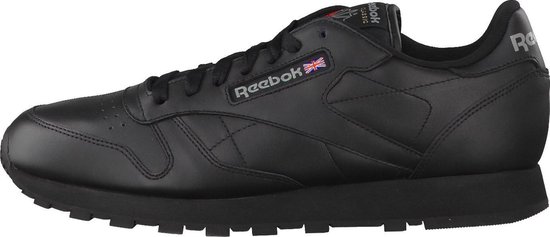 reebok classic leather black
