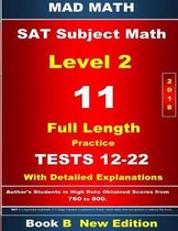 2018 SAT Subject Math Level 2 Book B Tests 12-22