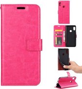 Telefoonhoesje Geschikt voor: Huawei P Smart (2019) Portemonnee hoesje roze