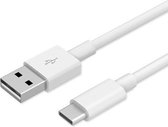 USB-C naar USB kabel wit