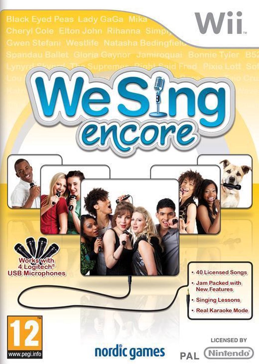 We Sing - Encore Wii | Jeux | bol.com