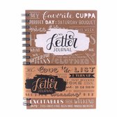 Bullet journal 'My Letter Journal' Browny Kraft
