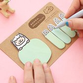LeuksteWinkeltje memo blaadjes Schaap zelfklevende post it notes