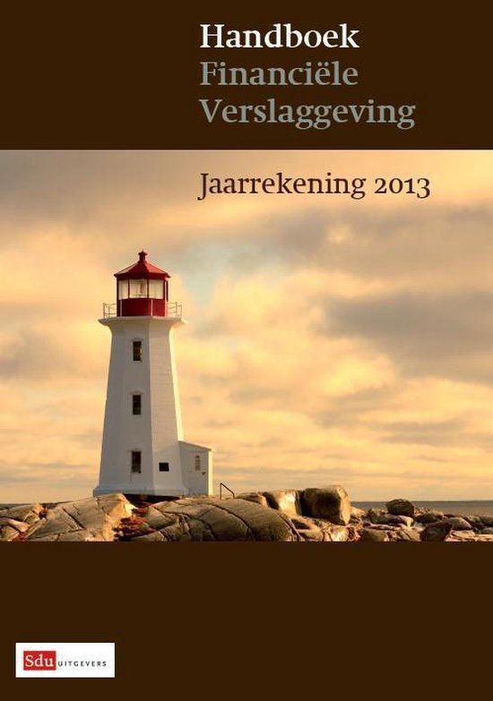 Cover van het boek 'Handboek financiele verslaggeving  / Jaarrekening 2013'