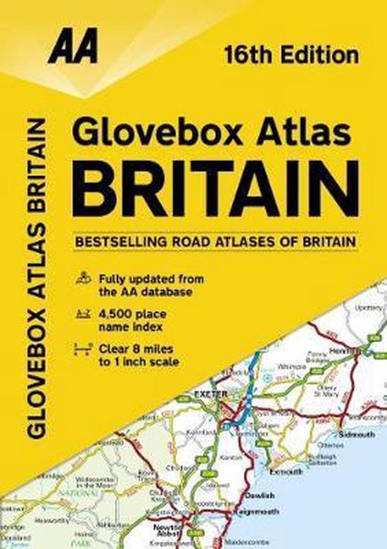 AA Glovebox Atlas Britain - cover