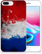 iPhone 7 Plus | 8 Plus TPU Hoesje Nederlandse Vlag