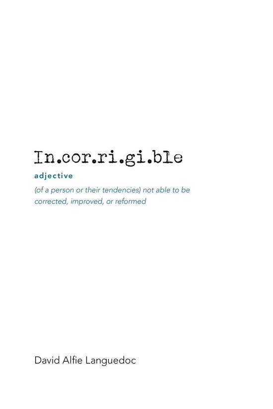 Incorrigible - cover