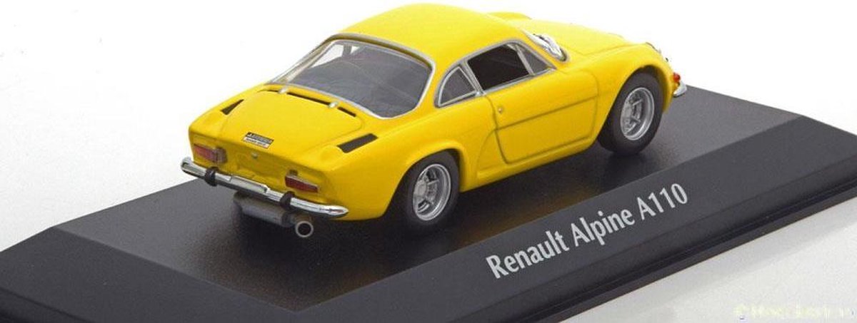 MINICHAMPS MODIFIÉ ALPINE A110 CRITERIUM GUILLERIES 1971 EN BOITE ech 1