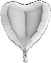 GRABO 18009S-P Heart Shape Balloon Single Pack, Length-18 In