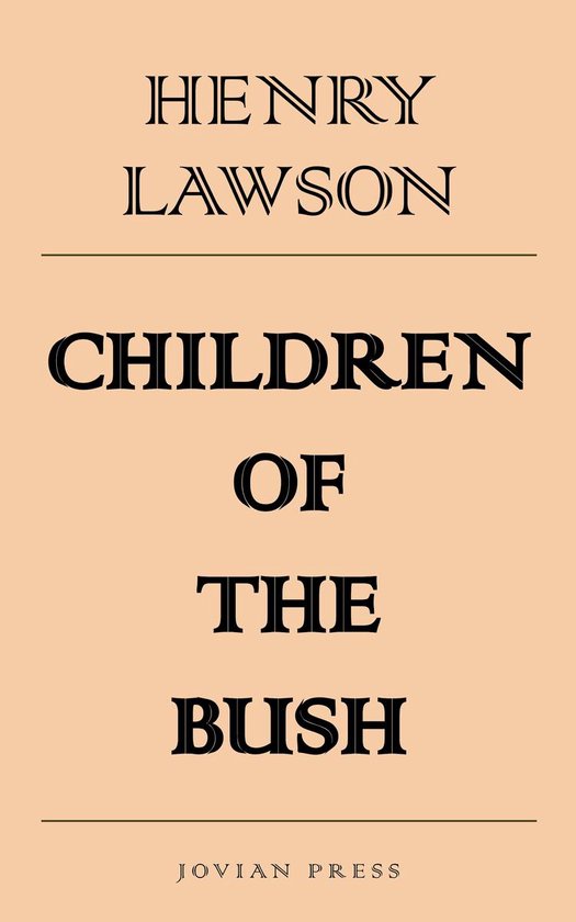 Children of the Bush - cover