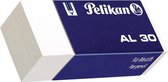 3x Pelikan witte potloodgom AL doos a 30 stuks