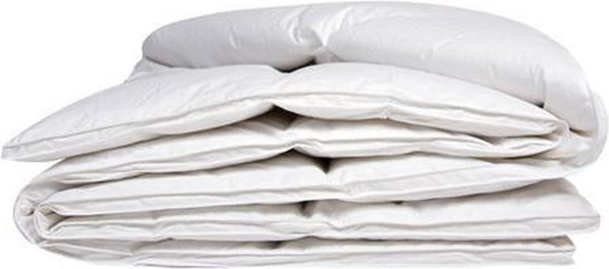 iSleep Dekbed - Enkel - 15% Dons (Warmteklasse 2) - Litsjumeaux - 240x200 cm - Wit