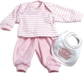 Adora Poppenkleertjes Toddler Time 3-delig