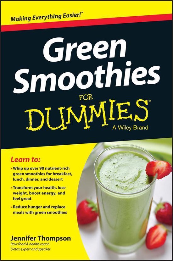 Green Smoothies For Dummies - cover