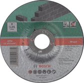 Bosch 2609256325 / 2608603174 Gebogen doorslijpschijf - 125 x 22,23 x 2,5mm - steen