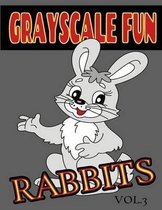 Grayscale Fun Rabbits Vol.3