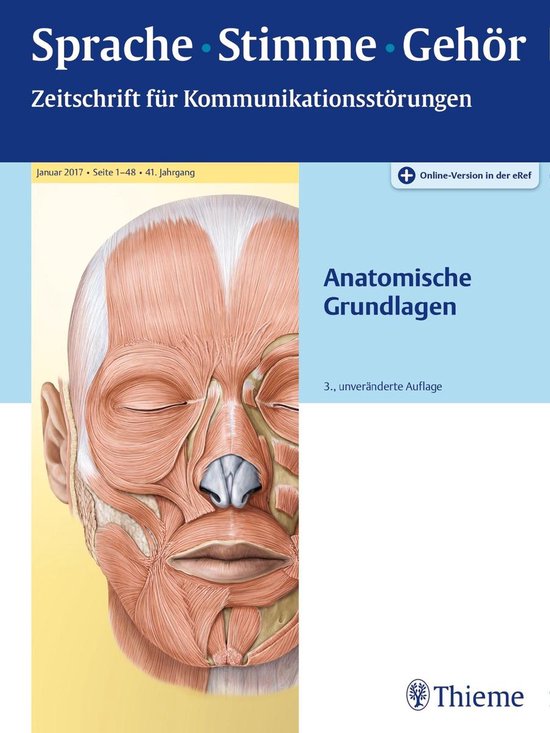 Sprache - Stimme - Gehör - Anatomische Grundlagen - cover