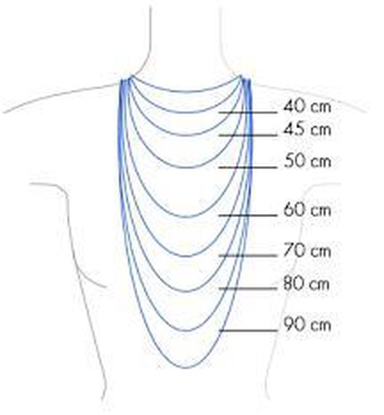 Chique - collier en pierres naturelles turquoise - avec un taureau en acier inoxydable - longueur 80cm