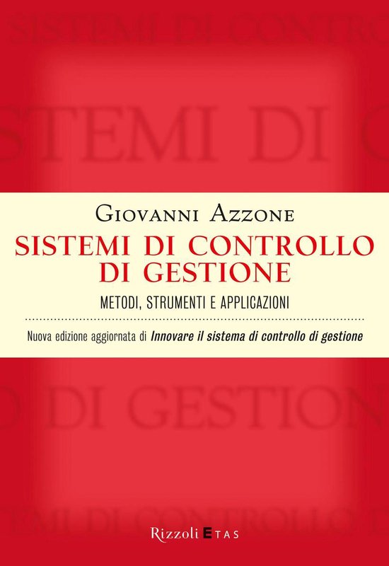 Sistemi di controllo di gestione - cover