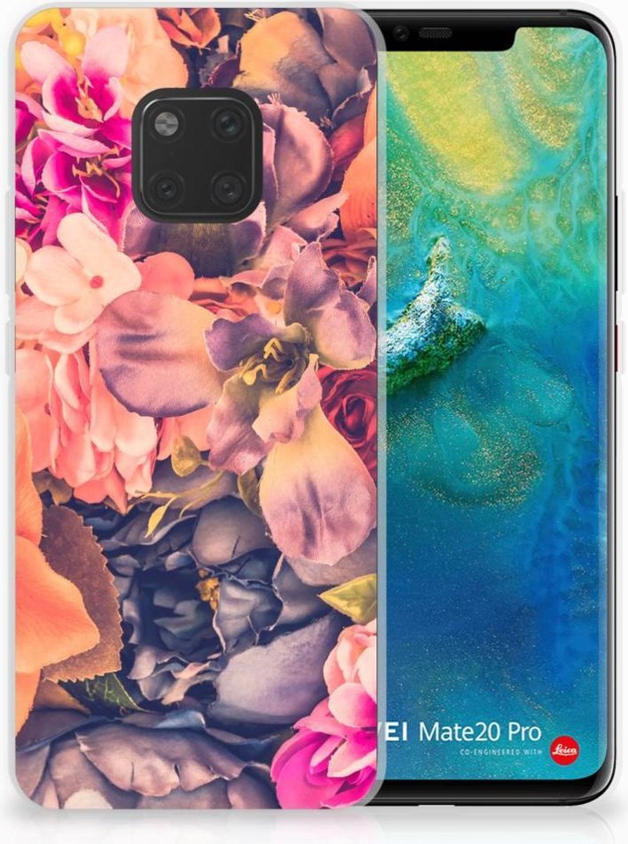 Huawei Mate 20 Pro TPU Case Bosje Bloemen
