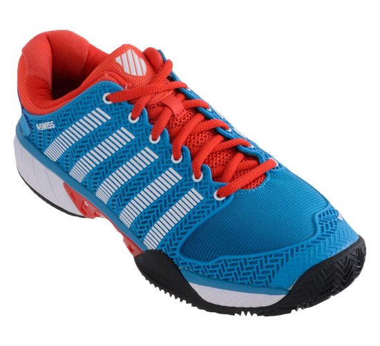 Buy K-Swiss Hypercourt Supreme Gravelschoen Heren Lichtgrijs, Blauw