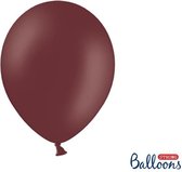 """Strong Ballonnen 30cm, Pastel Maroon (1 zakje met 50 stuks)"""
