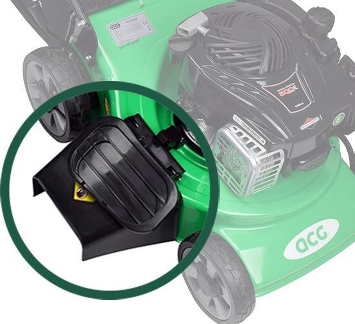 Defecte huren Bovenstaande Benzine grasmaaier ACG46-BASIC | Zelfrijdend | 46 cm | 140 cc B&S motor |  bol.com