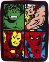 Marvel Comics Smash - Panel Coral Fleece 120 x 150 cm - Multi