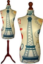 We love Paris paspop met donker bruine sparkling driepoot  40/42