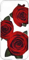 Guess Flower Desire Hard Case - Apple iPhone 8 (4,7") - Transparant