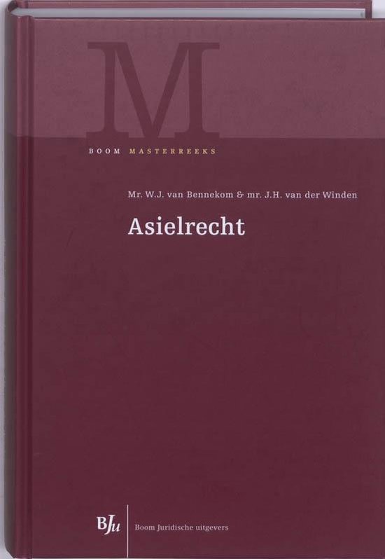 Boom Masterreeks - Asielrecht - cover