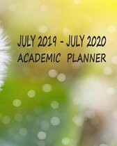 July 2019 - July 2020 Academic Planner