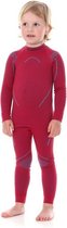 Brubeck | Kids Meisjes Seamless Thermo Set - Ruby - 104/110